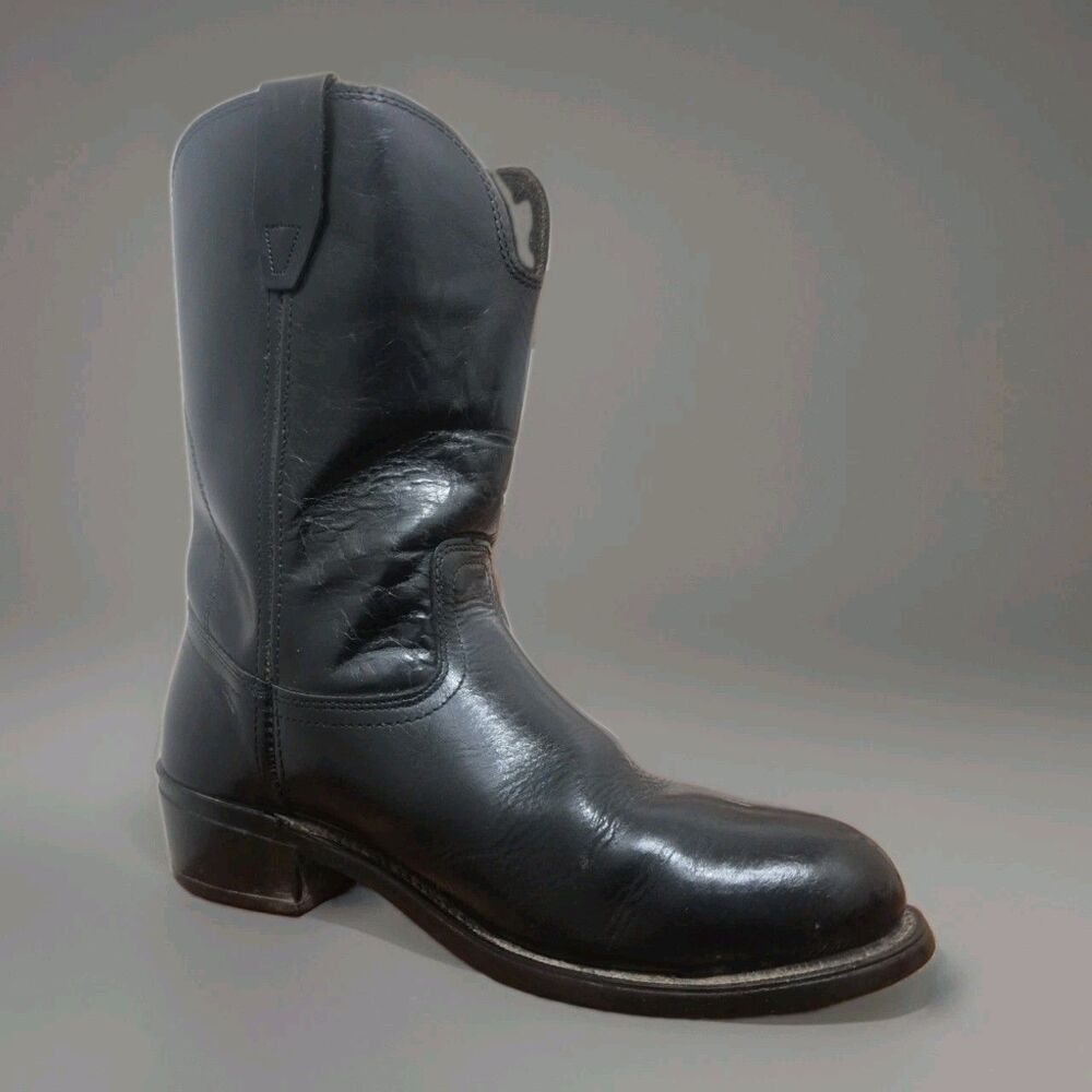 Vintage Georgia Boot 05330 Pull On Work Boots Steel Toe ANSI Z41 PT93 10EE USA